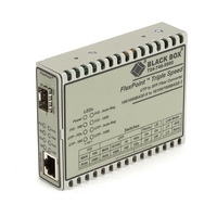 LMC1017A-MMST: Multimode, (1) 10/100/1000 Mbps RJ45, (1) 1000BaseSX MM ST, ST, 550m, 110VAC