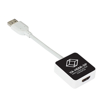 VA-HDMI-DP: Videoadapter, HDMI to DisplayPort, Buchse/Stecker, 20.3 cm