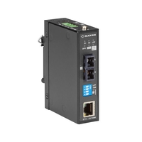 LMC282A: (1) 10/100 Mbps RJ45, (1) 100BaseFX SM SC, 30km, SM 1310nm, SC Connectors, 12 - 48 VDC