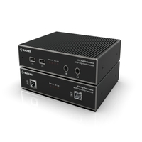 KVXHP-Serie KVM-Extender über CATx/Glasfaser – Single-Head, 4K DisplayPort, USB 2.0 Hub, Seriell, Audio, Lokales Video