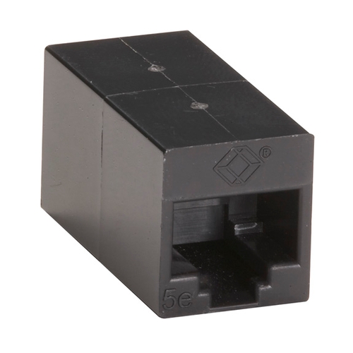 Black Box Cat5e Unshielded Straight-Pin Coupler Beige 