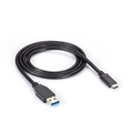 USB 3.1 Kabel - Typ C male (Stecker) zu USB 3.0 Typ A male (Stecker), 5 Gbps, 1 m