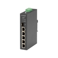 PoE+ Gigabit Ethernet-Industrie-Switch – Unmanaged, für extreme Temperatur