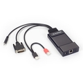 Emerald® ZeroU DVI-Sender für IP-basiertes KVM – Single Head, HD, USB-HID, Audio