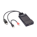 Emerald® Zero U DP IP-basierter KVM-Sender – Single-Head, HD, Eingebettetes DisplayPort Audio, 12 Zoll
