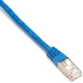 CAT6 250MHz Ethernet Patchkabel, S/FTP, Litze, CM PVC, Vergossene Hauben