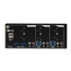 KVM-Switch – 2-/4-Port DisplayPort 1.2, 4K 60 Hz Dual-Monitor,, USB 3.0 Hub, Audio