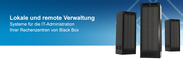  Systeme für den Remote-Zugriff, lokale Wartung von Datenzentren und Rechenzentren  von Black Box Deutschland