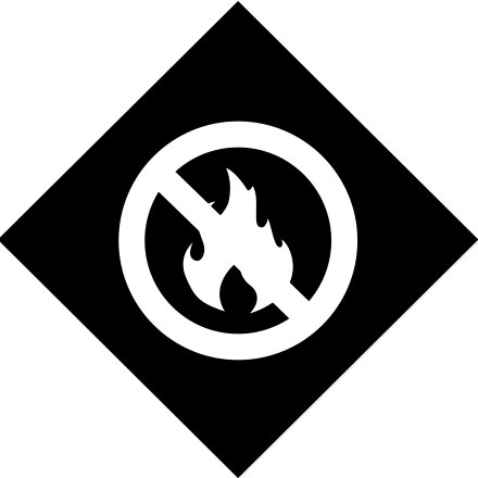 No Fire symbol