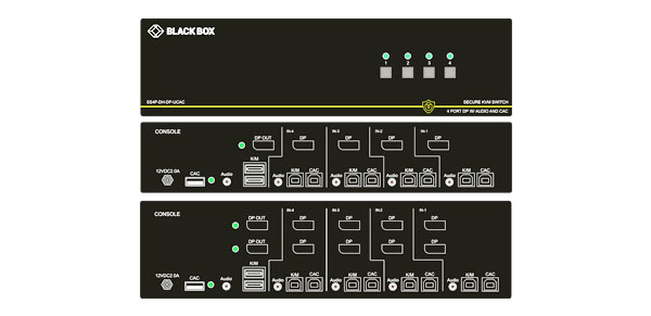 DP oder HDMI Secure KVM Switches 